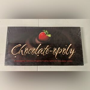 Chocolate-Opoly Board Game Monopoly Chocolate Lovers Factory Sealed NEW